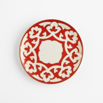 Тарелка круглая 150мм худож-ое офор-ие (Уз)