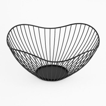 Корзина для фруктов металл мод QM-SGL5002B (ВИ)