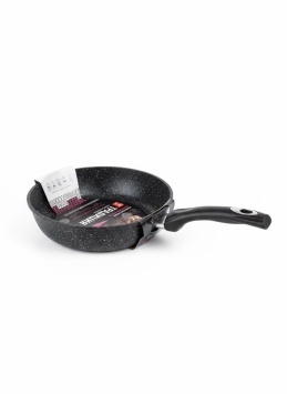 Сковорода а/пр литая 26см Мрамор индукция ТМ Традиция