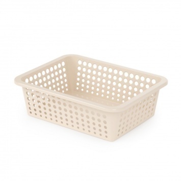 Корзина "Орбита" 400х300х125мм (бежевый) (уп.10) (Альтернатива РФ)
