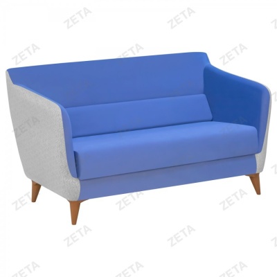 Диван Альт "2" кзам PU/гоб.stock (Комфорт) 1435*820*700Н