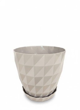 Горшок для цветов 1,15л KRİSTAL 2 NO MOKKA (Турция)