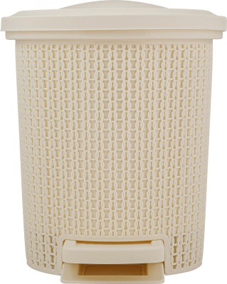 Контейнер для мусора с педалью Soul 6 л айвори (Репаблик РФ)