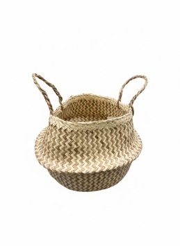 ВАЗА ДЕКОРАТИВНАЯ  ПЛЕТ КРУГЛАЯ  CL-16011-S (ТУРЦИЯ)