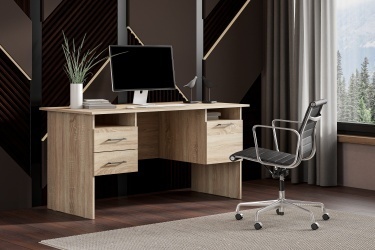 Стол компьютерный КУЛ-109 (СТК 25) Дуб Сонома