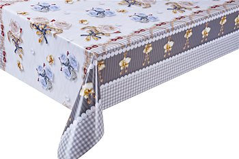 Клеенка DIAMOND 3D на тканой основе 1,37м*0,28мм*1/1 TD-2035D-1