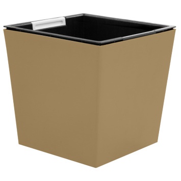 Кашпо для цветов с внутр.горшком М м/п цветн.