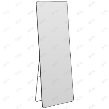 Зеркало напольное 160*50 мод D4-160-BLACK (ВИ)