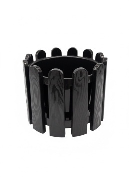 ГОРШОК ДЛЯ ЦВЕТОВ 6,6Л ПЛАСТИКОВЫЙ IS0301202 S.BLACK (Турция)