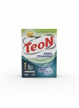 Стиральный порошок Teon Аква гранулы 400г Карт/п (1036)