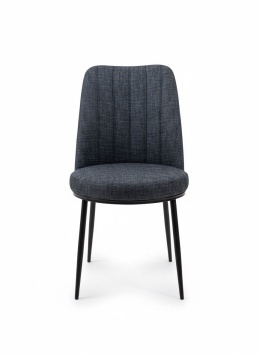 Стул мод 5 cimali gold синие/метал. ножки (Турция)