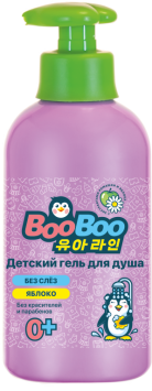 Детский гель для душа с ароматом яблока  "BooBoo " 500 мл