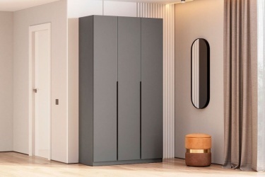 Шкаф ШК 5 (1200) (Серия 2) Графит серый