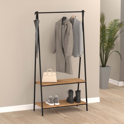Вешалка гардеробная "Алабама 32" (ALABAMA 32 clothes rack) (Черный)
