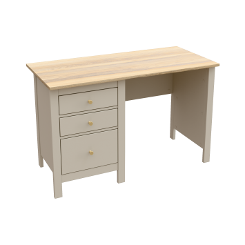 2.08.06.160.20 САГА стол письменный 120х56 кашемир/ясень
