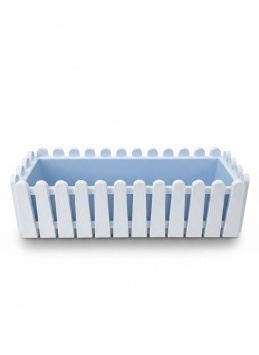 ГОРШОК ДЛЯ ЦВЕТОВ 9Л ПЛАСТИКОВЫЙ IB0201201 WHITE (Турция)