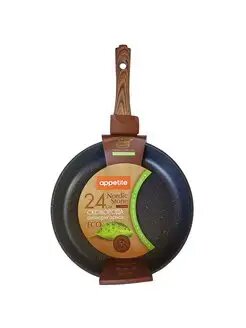 Сковорода а/пр 24см Nordic Stone ТМ Appetite