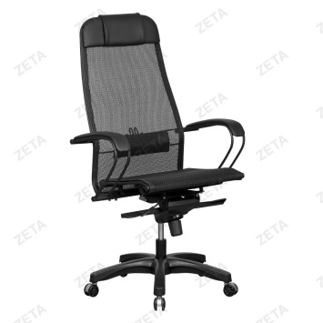 Кресло Сакура Плюс (мет.карк.) сетка арм.,сид.натяж.,баб.NB001S,подл.мет.№11.,крест.пл.d700,кол.JL