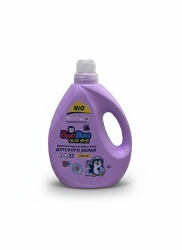 Средство жидкое для стирки детского белья  с ароматом лаванды  "BooBoo " 2000 мл