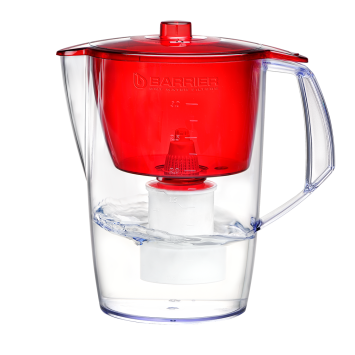 Фильтр-кувшин для очистки воды "БАРЬЕР Норма" рубин