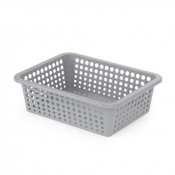 Корзина "Орбита" 400х300х125мм (серый) (уп.10) (Альтернатива РФ)
