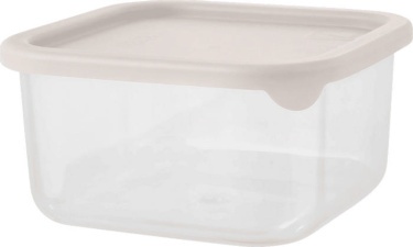 Контейнер для продуктов Sugar&Spice Vanilla квадратный 0,4л с гибкой крышкой латте (Репаблик РФ)