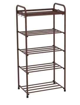 ПДОА15  КОР, Подставка для обуви "Альфа 15" (Коричневый), ПДОА15  КОР