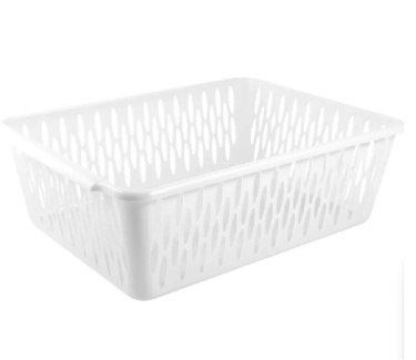 Корзинка для хранения Keeplex Light L 38х27,5х12см белое облако