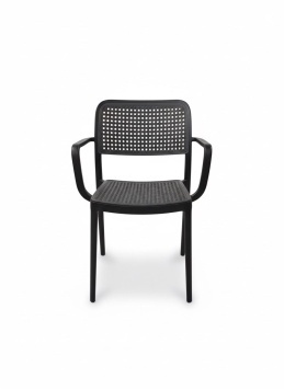 Стул мод THDC682 черно-сер. B-03/GR-04 (ВИ)