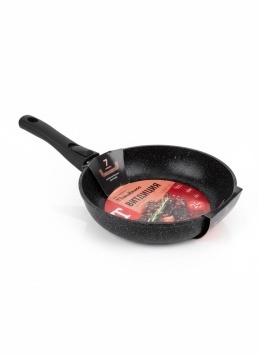 Сковорода а/пр литая 24см съемн/руч Гранит плюс ТМ Традиция