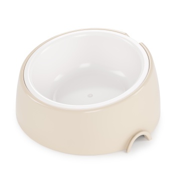 Лего-миска для животных с наклоном 0,3л ALTA (бежевый) (уп.14) (Альтернатива РФ)
