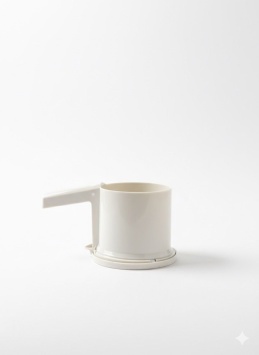 Просеиватель для муки (бежевый) (Альтернатива РФ)