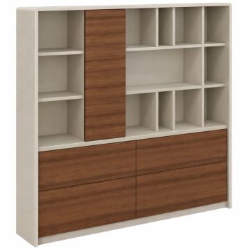 Шкаф 2000*400*2000 мод JZ-W2840-2 цв. C108+C84 (ВИ)