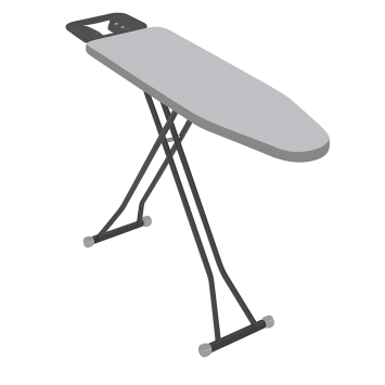 Доска гладильная BASIC (мод.18343) р.Д131*Ш33*В66/92см (Турция)