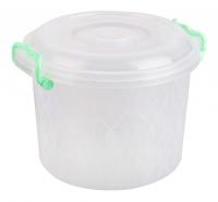 Контейнер 8л круглый (с ручками) (уп.8) (Альтернатива РФ)