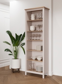 2.08.07.110.20 САГА стеллаж 70 кашемир/ясень р.704*414*2155Н