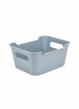 Корзинка универсальная "Mango" 2,4л. 230х160х90мм (гранит серый)