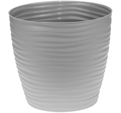 Кашпо ДЮНА D180мм  3л с поддоном М 3069 (РФ)