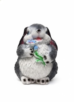 арт.269 Копилка "Зайчик с цветком" (250*200мм)