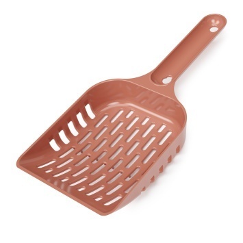 Совок для уборки кошачьего туалета "Эффи" ALTA (терракотовый) (уп.20)