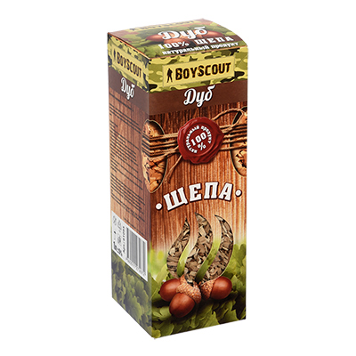 BOYSCOUT Щепа для копчения "Дуб", 1 л