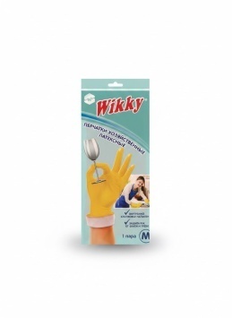 Перчатки латексные Wikky М