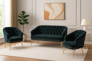 Диван жинағы Kaputaneli Papatya Cay seti (Түркия) / Комплект диванный Kaputaneli Papatya Cay seti (Турция)