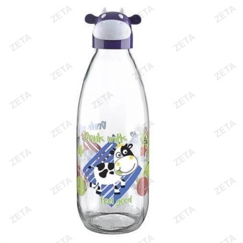 Бутылка стеклянная 1л мод.KC-390 (Турция)