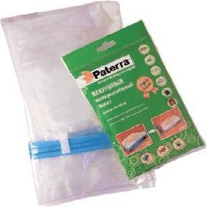 Вакуум. чехол PATERRA, 70*105 см, с подвесом, для хранения одежды в вертикальном положении 402-431