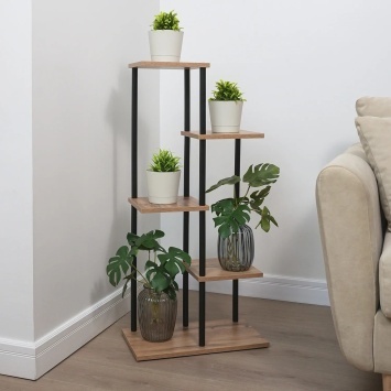 Подставка для цветов "Шафран 15Л" (Черный)