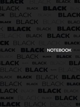 MyArt. БЛОКНОТ в линию Total Black. Black 3