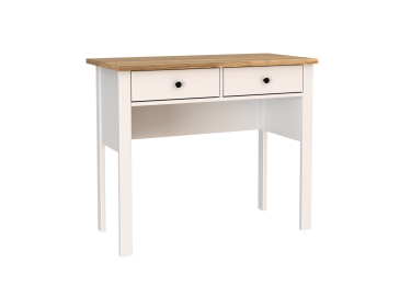 2.08.06.170.14 САГА стол туалетный 92х45 белый/ясень (р.920*450*777Н)