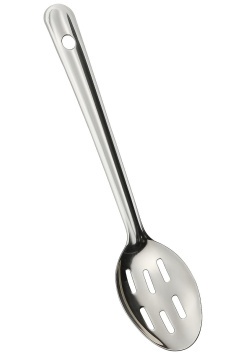 Ложка с отверстиями 31*6,5*3,5см, плоская ручка, нерж. сталь 275074