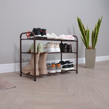 Подставка для обуви "Альфа 23" (Коричневый)